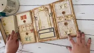 Flip through | Flip flap folio inspired by Yvonne Preston