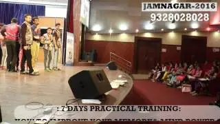 Demo After Dharmesh Pithva's 7days Memory Improvement Program By Aaditya Sumariya  Jamnagar 2016