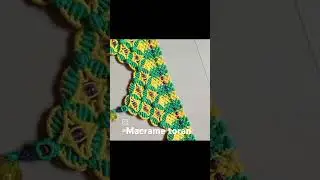 Macrame toran design
