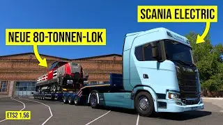Elektro-LKW vs. 80 Tonnen Ladung? | ETS2 1.56 OPEN BETA | Zusammen mit @I_Doana_I