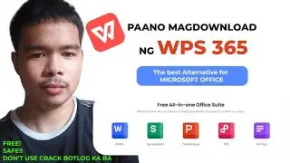 Paano magdownload or install ng WPS Office | Alternative for Microsoft 365 Office by Thirdy Gayares