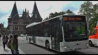 Buses, حافلة ,בוס, बस, ബസ്, 버스, バス (交通機関),  L&uuml;beck 11 may 2013