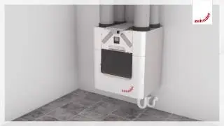 Zehnder ComfoAir Q &ndash; Montaggio semplice