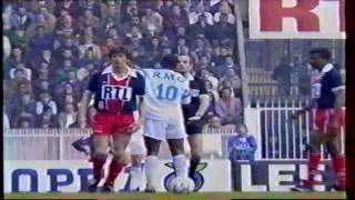 PSG 0-2 OM 90 91 8eme CDF partie 1