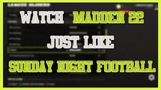 Best Madden 22 Next Gen Super Sim REALISTIC Franchise Settings | Best CPU vs CPU Franchise Settings