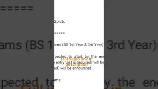 Karachi University Admissions 2025-26 Dates Announcement soon | @CSC1232