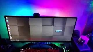 NZXT HUE 2 Ambient on Ultra Wide Monitor
