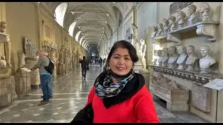 inside Vatican Museum & Sistine Chapel walking tour,Vatican city ITALY
