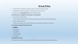 Group Policy tutorial in Tamil [Part - 01]