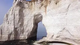 White Cliff Arch Stock Video