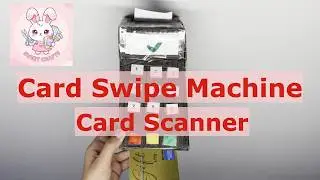 I Made a Card Swipe Machine Using Cardboard 😲 | Card Scanner 💳