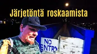 Aamuyö kalassa slummi alueella