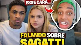ZAGO E AMANDA FALANDO DO SAGATT E COMBINANDO DE SAIR PRA FESTA SEM O ELE SABER!!! 