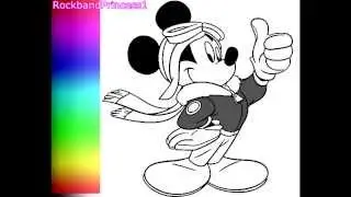 Disney Coloring Games Online - Mickey Mouse Coloring Games
