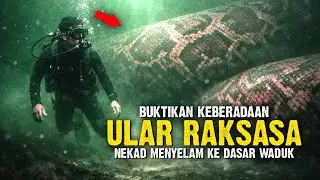 Buktikan Keberadaan Ular Raksasa, Seorang Pria Nekad Menyelam ke Dasar Waduk Penjalin Brebes⁉️