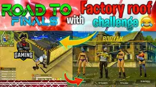FACTORY CHALLENGE IN FFIC || ROAD  TO FINALS || FUNNY MOMENTS WITH OP BOOYAH