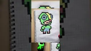 How to draw LEON /You can repeat this easy drawing #drawing