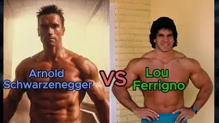 Arnold Schwarzenegger vs Lou Ferrigno &mdash; From Age 21 to 2025 | Bodybuilding & Hollywood Icons