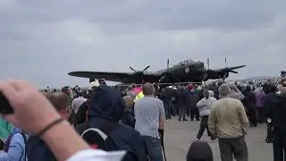 Avro Lancaster KB726 at Teesside International Airport