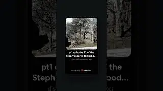 Pt1 episode 22 of the Audio sports content adventure series #sportspodcast 