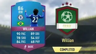 86 WILLIAN SBC САМОЕ ДЕШЕВОЕ РЕШЕНИЕ | ЧЕЛЛЕНДЖ ПО ПОДБОРУ СОСТАВА FUTMAS | FIFA 17