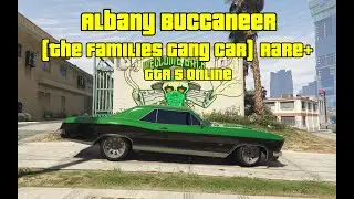 GTA 5 Online - The Families Gang Car #5 - Albany Buccaneer - Green (Rare+)