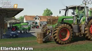 🇩🇪 Feeding Animals, Selling Sheep & Sugar Beet, Spreading Manure │Ellerbach│FS 19│Timelapse#24