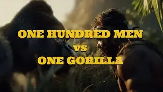 ChatGPT Solves: Could 100 Men Beat a Gorilla?