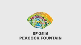 SF-3516  Peacock Fountain