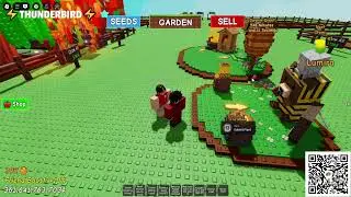 Grow a Garden Roblox Live LF Butter Fly Disco Bee