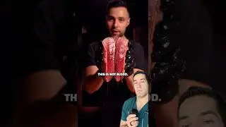 Does rare meat have blood in it?!
