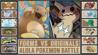 ALOLA FORMS vs ALOLA POK&Eacute;MON | Pok&eacute;mon SV Battle