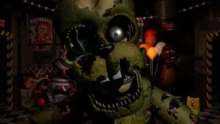 BEATING Bears Attack 3, Springtrapped, & Pay Attention 1 (FNAF UCN Livestream 2)