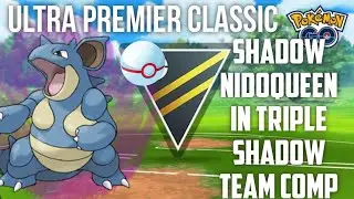 Shadow Nidoqueen's poisonous  jabs power through the ultra Premier classic. In triple shadow team