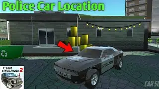 Secret Police Car Location 😱 - Car Simulator 2
