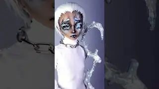 FROST MAGE ❄️⛓️ #bjd #doll #characterdesign #process #art #oc #witch