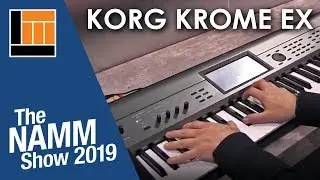 L&M @ NAMM 2019: Korg Krome EX Workstation