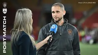 Ben Cahn | Post Match | Brisbane Roar v Sydney FC | Isuzu UTE A-League Men R11