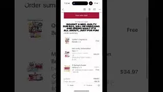 A just for fun project to checkout #shorts #subscriptionbox #quilting #sewing #justforfun #subbox