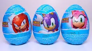 3 egg surprise opening asmr no talking unboxing video
