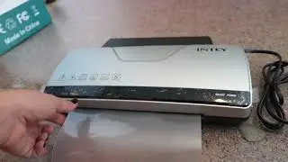 INTEY Thermal Laminator A4 with Two Roller System Fast Warm-up Quick Laminating Speed