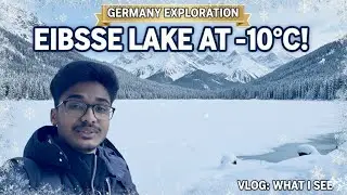 Surviving -10&deg;C at Eibsee Lake! ❄️ | Germany Winter Exploration Vlog