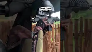 Watch the DYE DAM dominate the field with precision paintball power! 💥