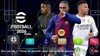 eFootball PES 2026 PPSSPP ISO [NO TEXTURE & NO SAVE DATA] NEW KITS 25/2026 REAL FACES & TRANSFERS