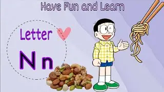 Letter Nn/ Phonic sound Letter Nn / Formation/Letter N n words #kindergarten#LetterLearning #LetterN