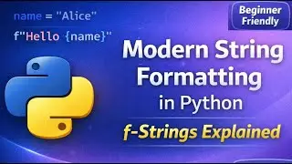 Python f-Strings: The ONLY Guide You Need (Formatting, Floats & Escaping)