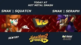 Hot Metal Smash #13 Winners Round 1 - SMAK | squatch (Daisy, Waluigi) vs. SMAK | Seraph (Waluigi)