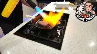 Date Night, Sous Vide Steak, Cooked at home.