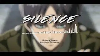 silence audio edit (i found peace in your violence)