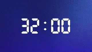 32 Minute Timer to Shift Your Brain Waves to Focus & Stay in Frequency | Deep State Edition | NX 🎵🎵